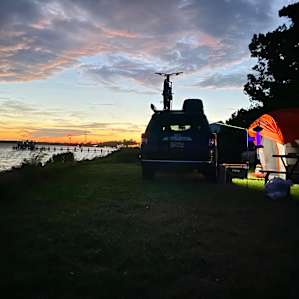 Sound side tent spot.