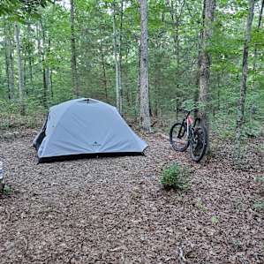 Nesta Vista tent pad 1