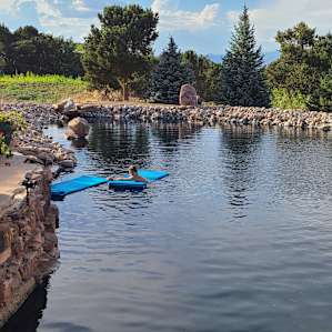 Refreshing swim