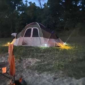 Camping on the Tennessee River