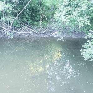 No safe access to the water