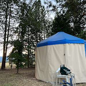Yurt Camping under Sis-Q Stars