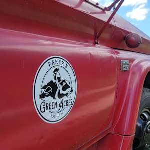 Cool retro farm truck
