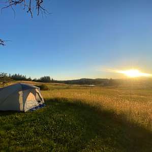 Pasture Camping on the Farm