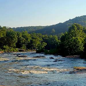The river
