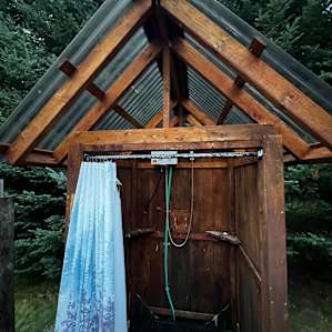 Shower area was clean and spacious