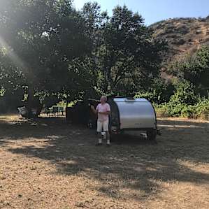 Site 2 Private Alcove Camping