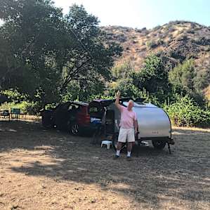 Site 2 Private Alcove Camping