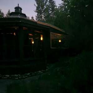Forest Gazebo By Private Lake