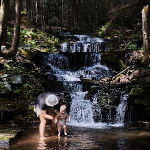 Hidden waterfalls
