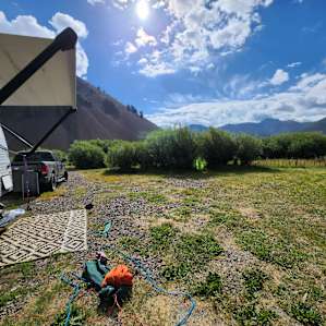 Stunning Mountain Scenery + River