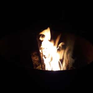 Firewood and kindling were very accessible here.