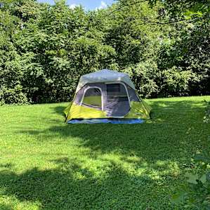 Perfect spot for our tent