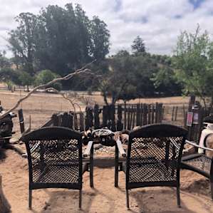 Great view around the fire pit