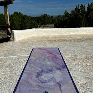 Yoga on the roof