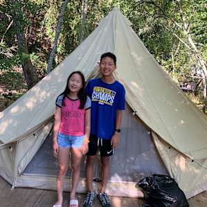 Great main tent!