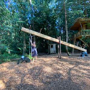 More of the treehouse playground