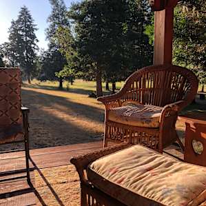 View from porch