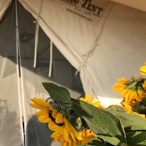 Glamp at Nimble Roots Farm