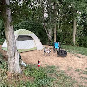 Primitive Secluded Campsite in Oley