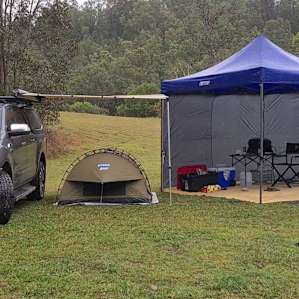 Great spot on the way into Swan Gully – a simple spot for a quick one-nighter with the pup.