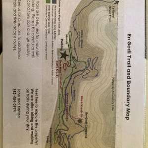 En Gedi campsite and biking trails