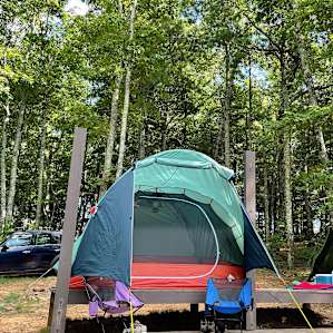 Remote Mountain Camping Platform