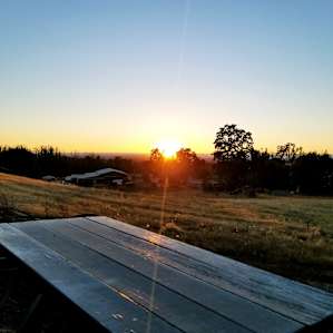Country Camping near Silver Falls