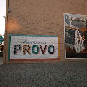 Downtown Provo. Dine, shop, and play downtown. There was a music festival the night we were there. It was such a nice place.