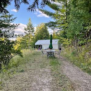Rustic Glamping in East Jordan