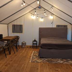 The Black Walnut Glamping Tent