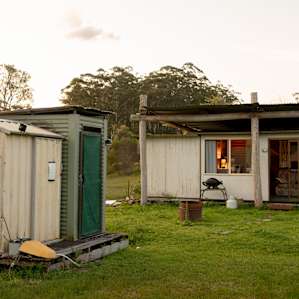 Cabin in middle of National Park