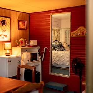 Cabin in middle of National Park