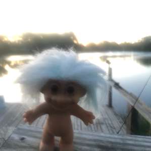 T.Roll our dashboard troll, out on the deck.