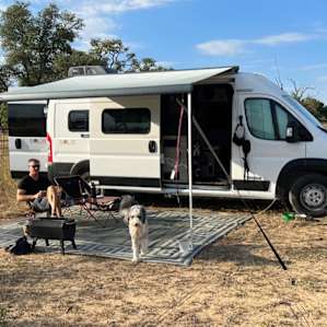 Great level ground to camp on.
