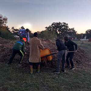 Scouts' service project