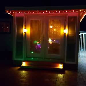 Cabana by the pool