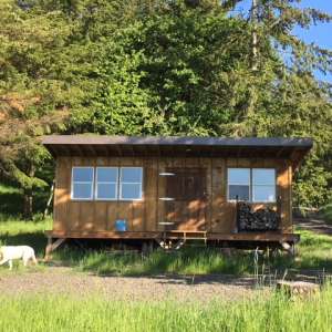 the Flying F Ranch bunkhouse