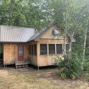 The cabin at White Duck Farm