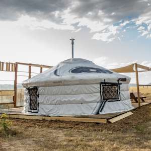 Fort Collins Yurt off grid living