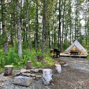 Glamping at the Sanctuary