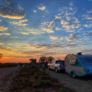 Sunset Campground on Ruin Road