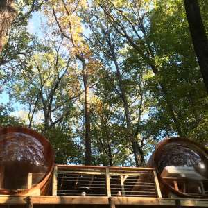 Eco-Friendly Tree House Pods for a Georgia Glamping Experience
