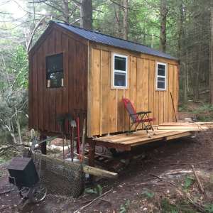 Shred Shed in the Woods!
