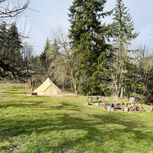 Yurt Camping @ Highland Fields Farm