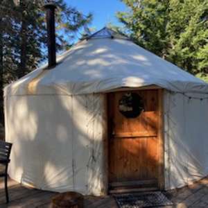 The Snowden yurt