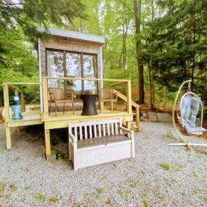 Waterfront Woodsy Glamping