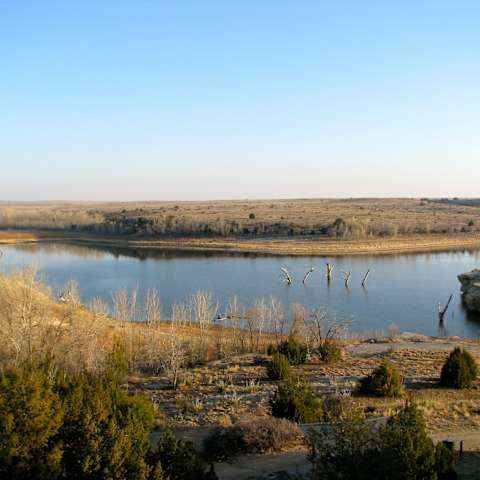 Peach Point Campground, Clayton Lake, NM: