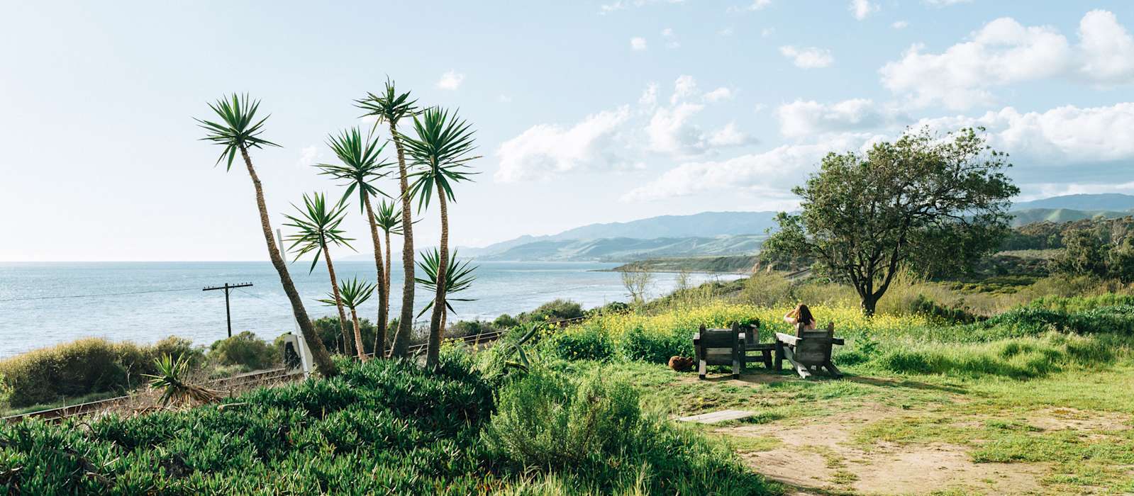 A scenic view of California Coast