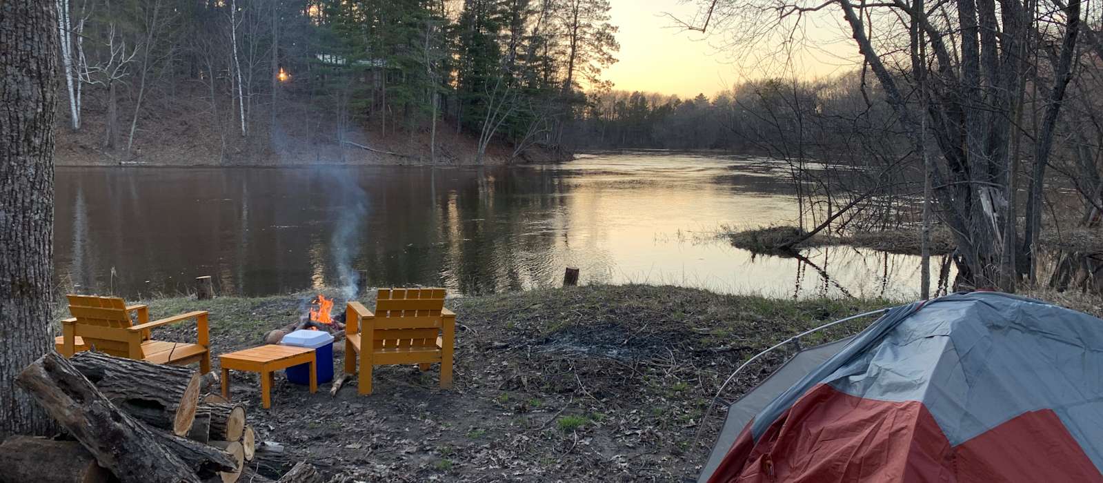 A scenic view of Voyageurs National Park